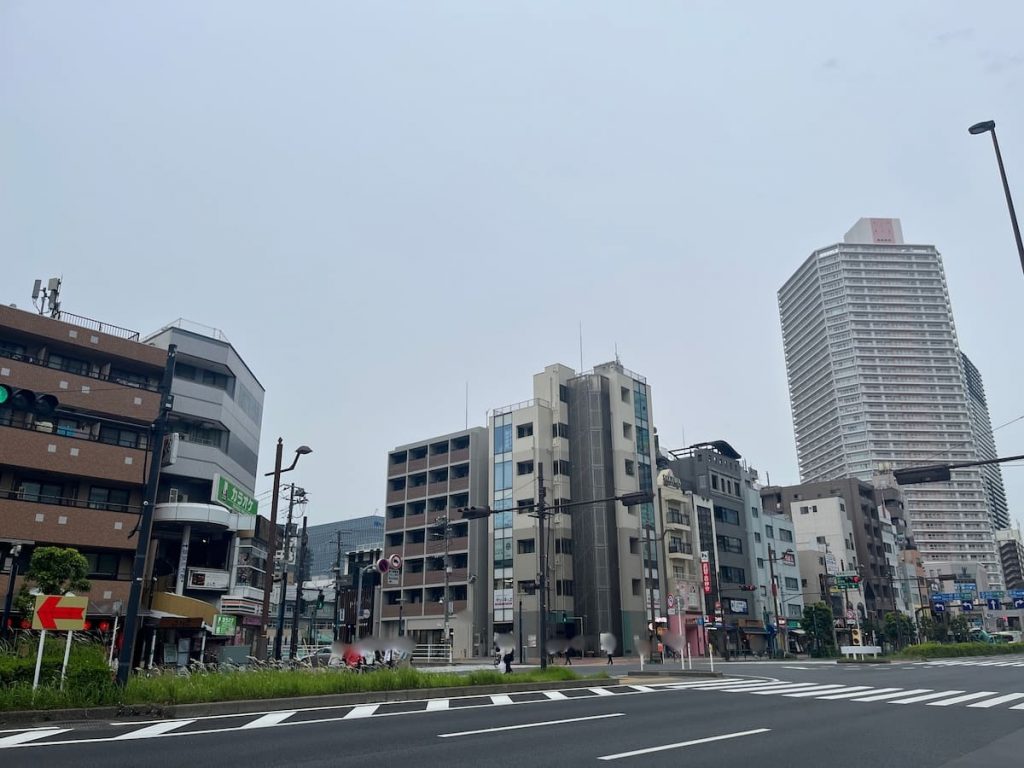 環状3号線沿い