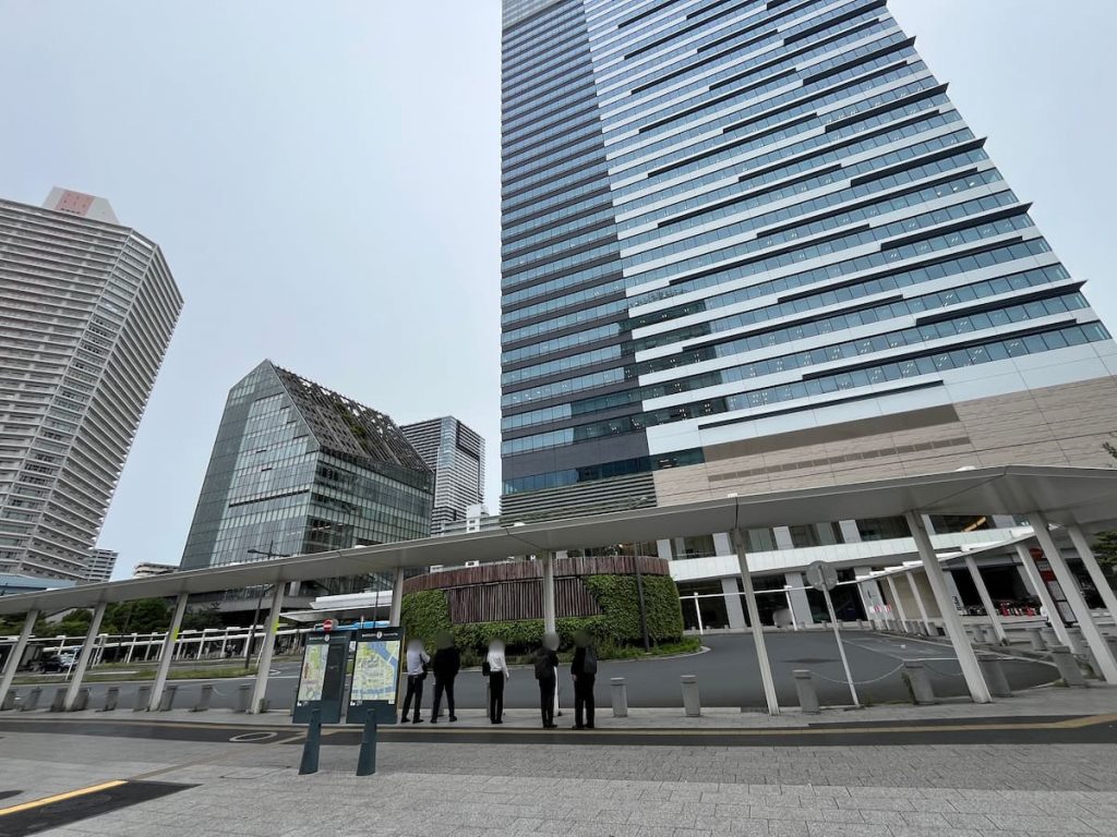 交通広場(豊洲駅前ロータリー)