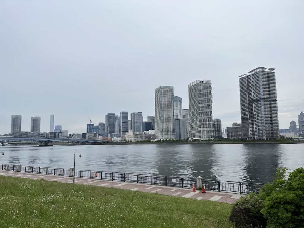 春海橋公園から望む景色