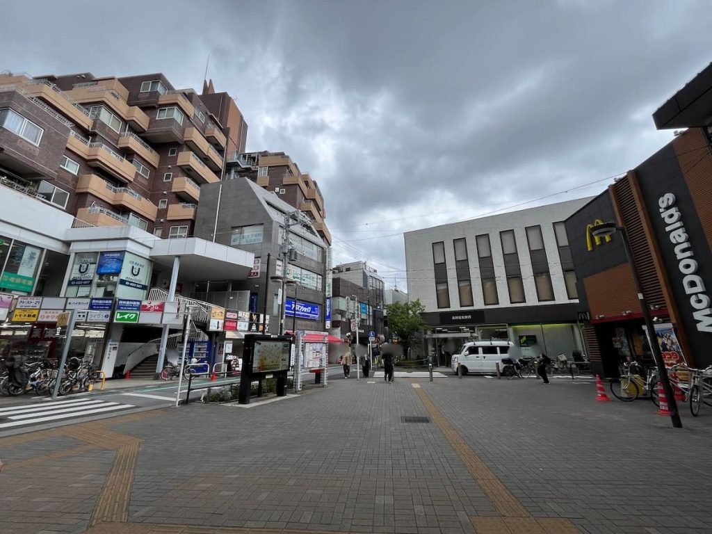 経堂駅 南口側の街並み