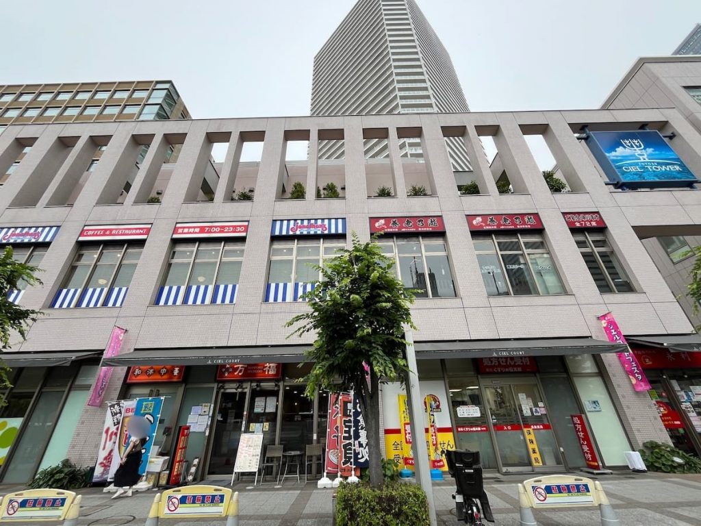 豊洲シエルタワーに出店する店舗のようす