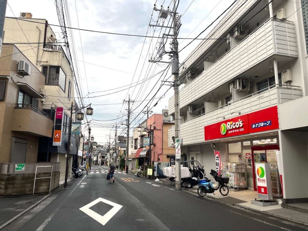 成増北口通り商店街のようす