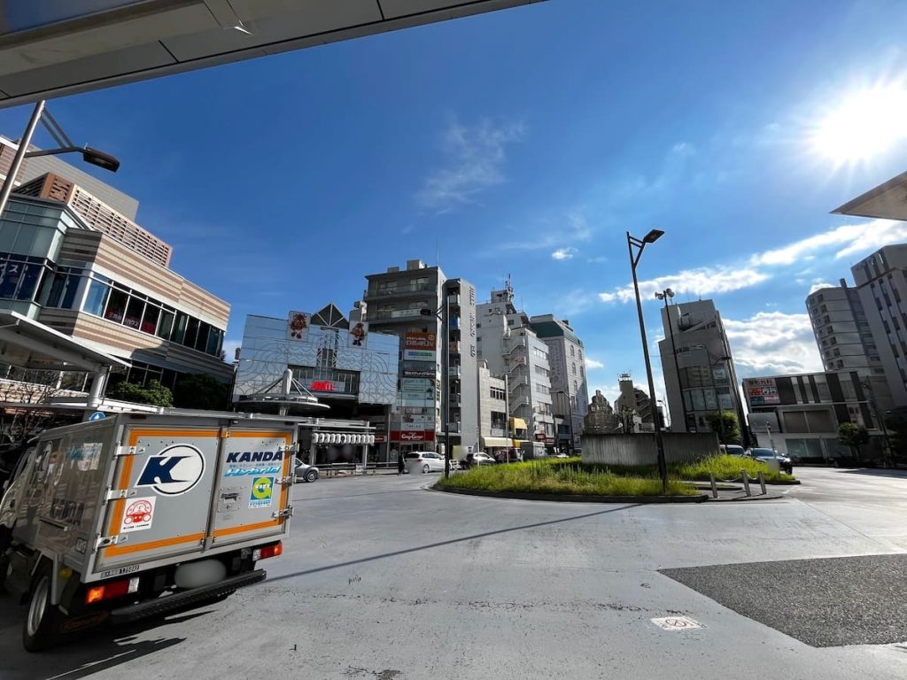 武蔵小山駅 東口側の街並み