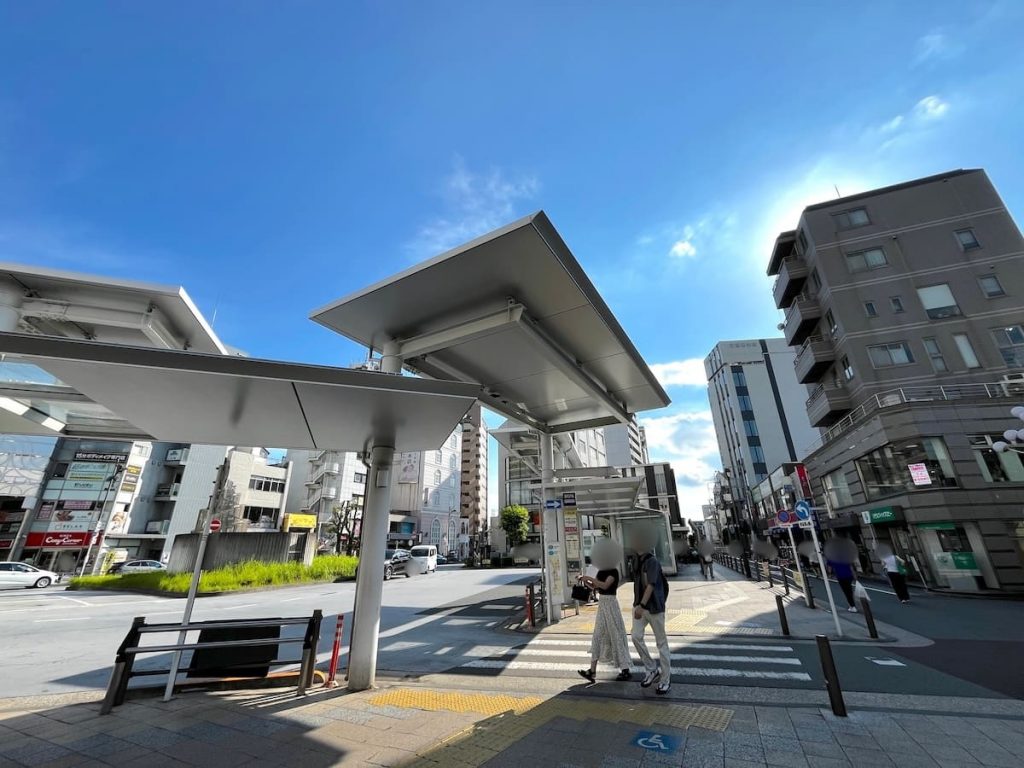 武蔵小山駅 西口側の街並み