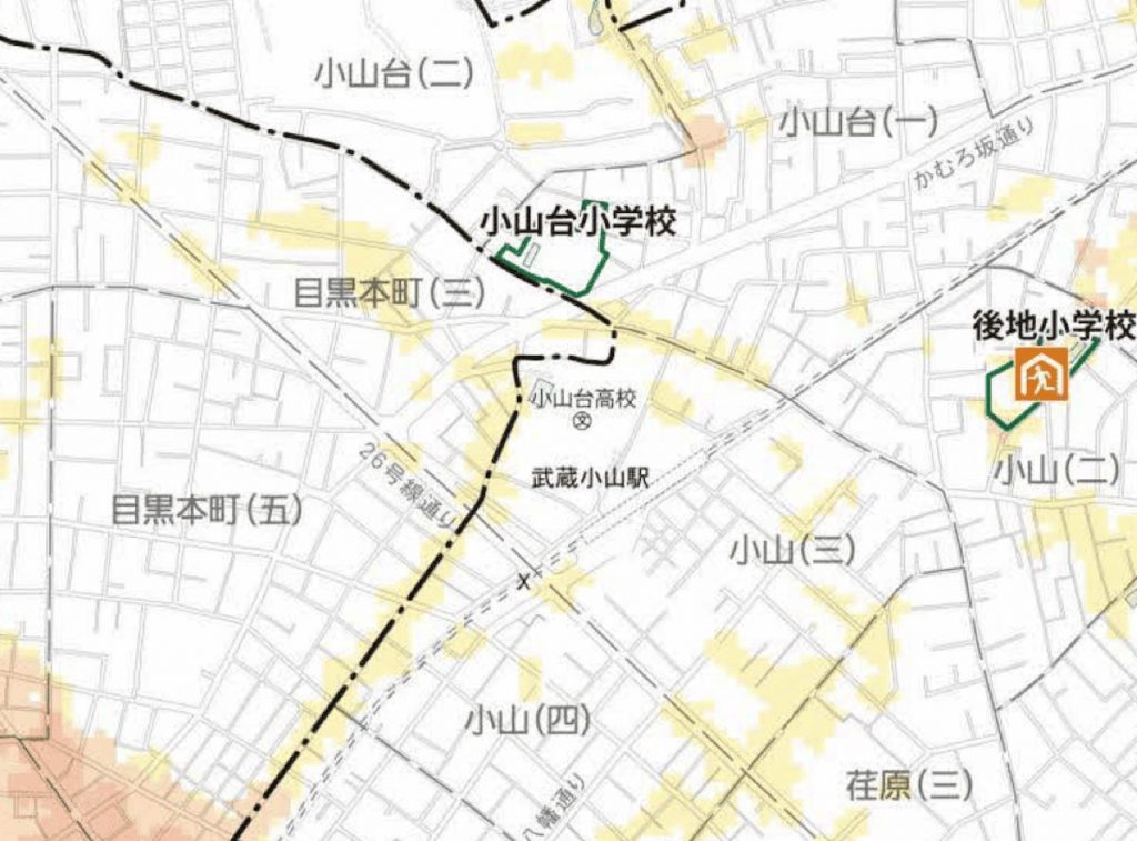 武蔵小山駅エリアの災害時の備えは?