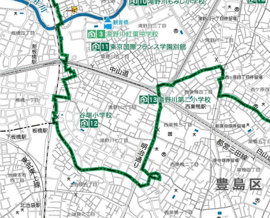 北区ハザードマップ(荒川が氾濫した場合)より引用