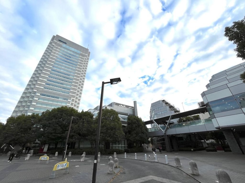 用賀駅　北側の街並み