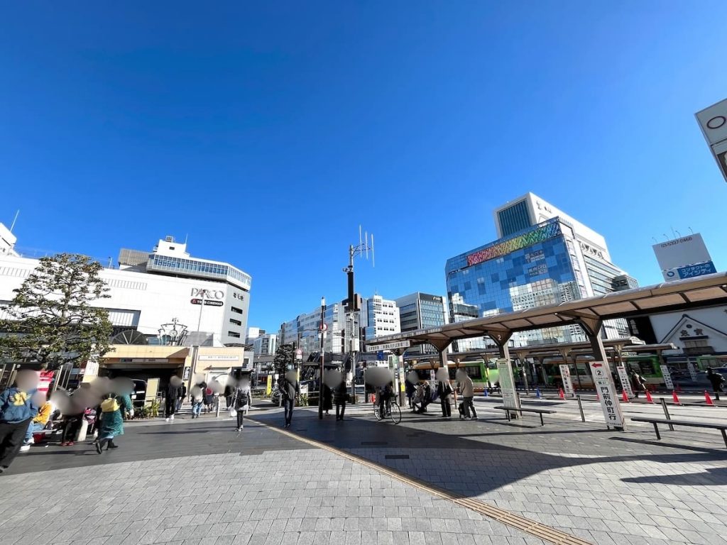 錦糸町駅 南口側の街並み