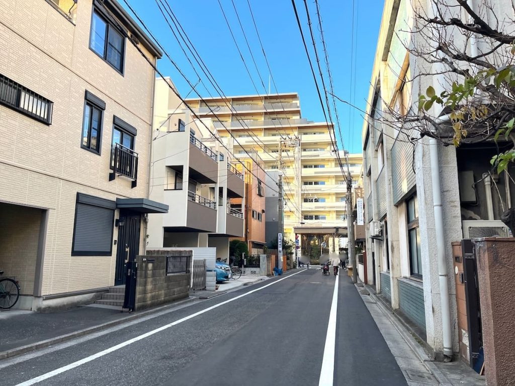 穏やかな住宅街