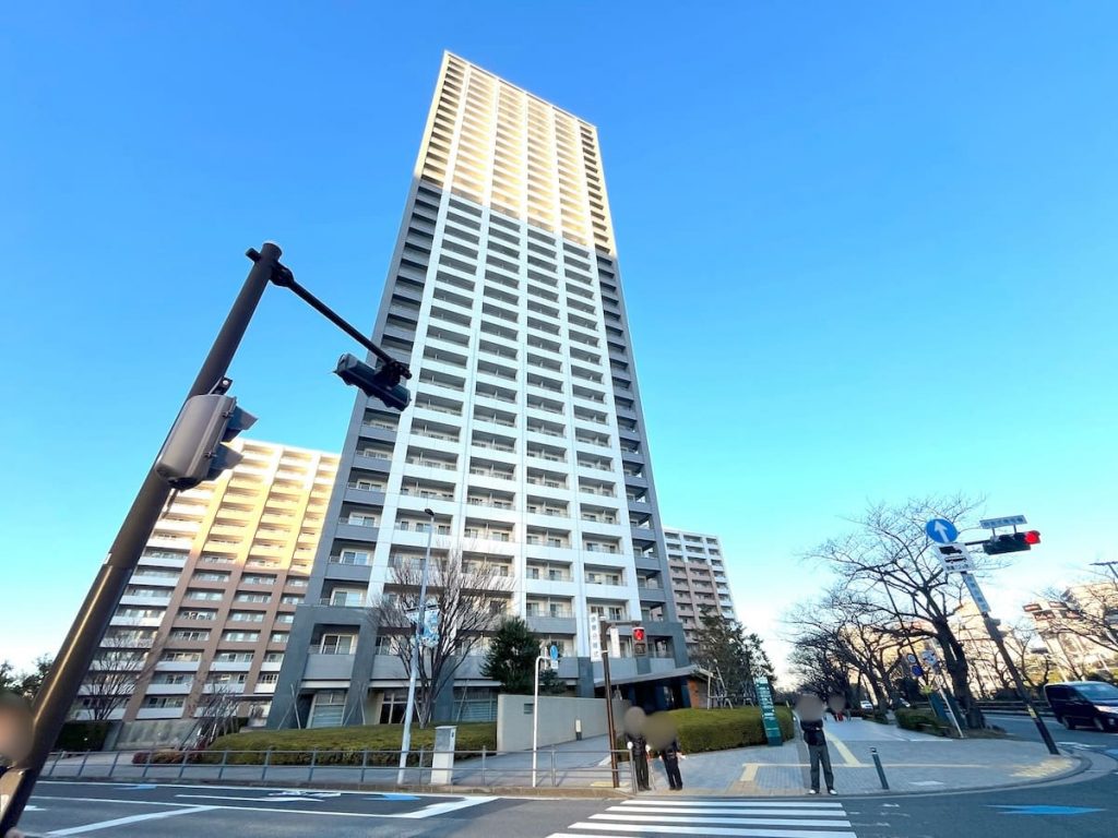 タワーマンションが建ち並ぶ街並み