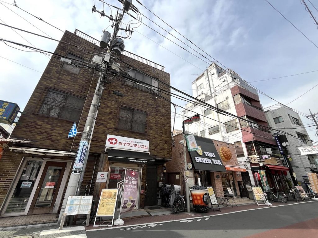 複合施設の建設予定地