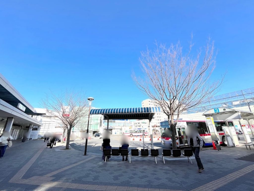 鷺沼駅　南側の街並み
