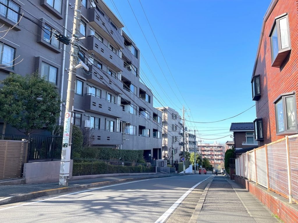 宮前区小台付近