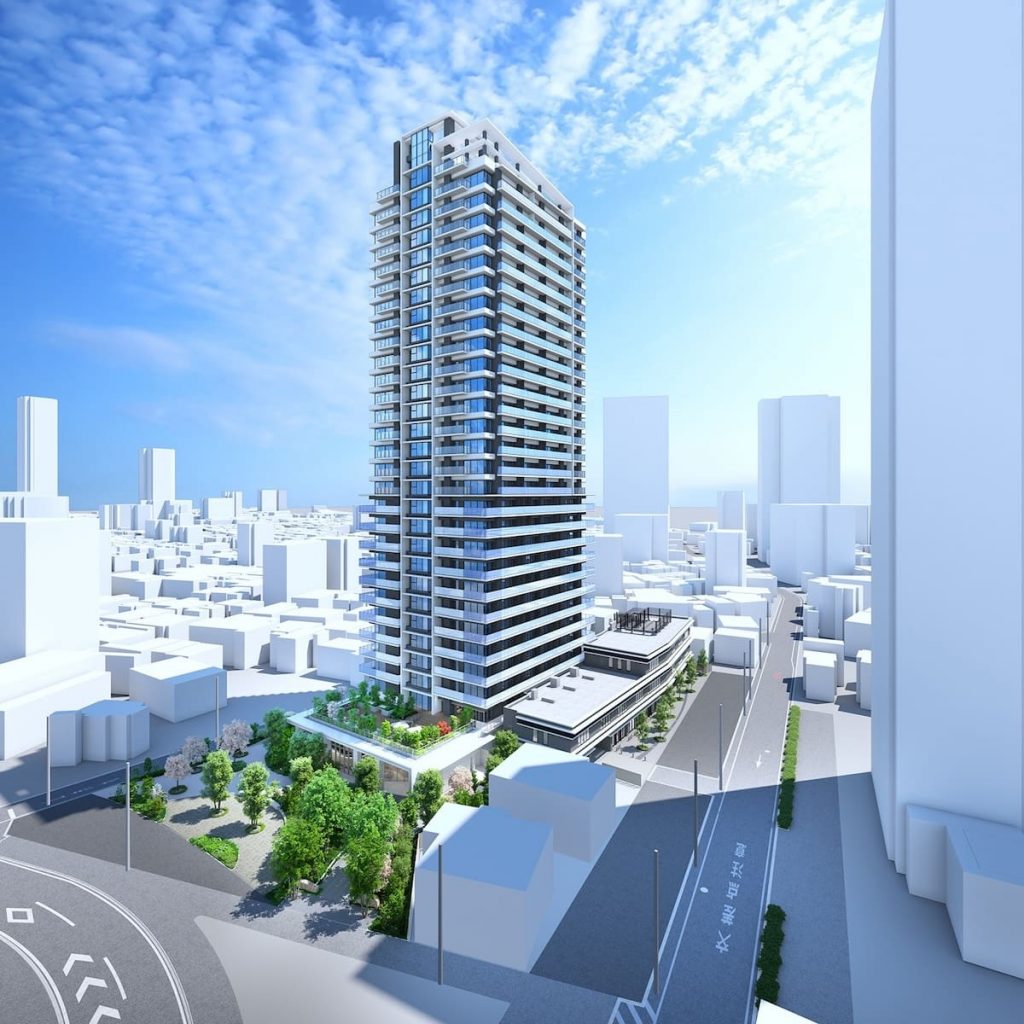 イメージパース(引用元:川口本町4丁目9番地区市街地再開発組合)