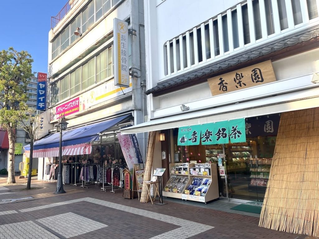 川口銀座商店街(樹モール)のようす