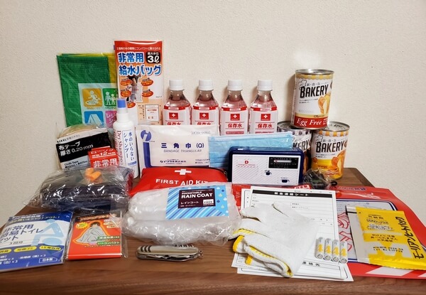 防災対策で防災セットを購入！気になる中身、買い足したものは？