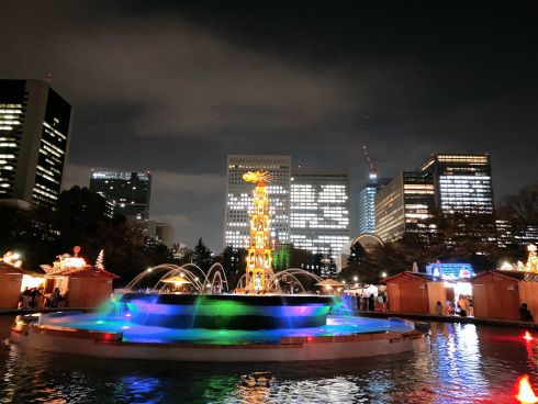 日比谷公園夜景