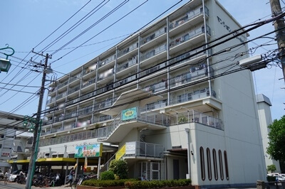 １階がスーパーマーケットで買い物便利！～下総中山のマンション～